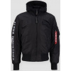 ALPHA INDUSTRIES Bunda MA-1 D-Tec SE - black reflective (133104/285) Veľkosť: L/Regular