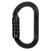 oceľová karabína PETZL OXAN TRIACT-LOCK Black