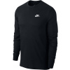 Pánske tričko s dlhým rukávom Nike NSW CLUB TEE - LS čierne AR5193-010 - XL