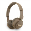 Bezdrôtové slúchadlá Guess Script Metal Logo Hnedé