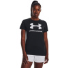 Under armour W SPORTSTYLE LOGO SS Black White