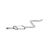 Stredný tlmič výfuku BOSAL 281-283 BOSAL BOSAL281-283