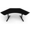 AROZZI herní stůl ARENA ANGELO Pure Black/ rohový/ černý