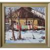 Kraijnka starý dom- akad. mal. Varuzhan Aghamyan, originálny, ručne maľovaný obraz L (do veľkosti 95x95cm) Viac farieb