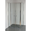 ARTTEC SALOON D 21 - Sprchový kút hrozno -111 - 116 x 86,5 - 88 x 195 cm XSAL0125