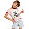 Pyžamo, župán - Cornette pyžamá veľkosti 98 ružová, šedá, viacnásobná (Dievčenské pyžama 98/104 Cornette 787/92 Panda)