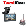 TomiMax Magnetická bezdrôtová solárna cúvacia kamera s monitorom 5