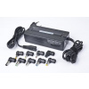 Nabíjačka adaptér notebookov universal AC1-GS 90W 15-20V do siete GEMBIRD, 8 konektorov, GS certifikácia