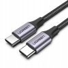 Kábel Ugreen USB typ C - USB typ C 1,5 m čierny