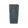 Prosperplast Kvetináč s vkladom URBI SQUARE BETON EFFECT 32,5 cm antracit