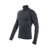 SENSOR MERINO BOLD pánské triko dl.rukáv roll neck anthracite gray 22200042-02