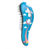 Detangler Blue Unicorn kefa na vlasy s rukojeťou