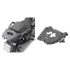SRA8400 special rack Harley Davidson Pan America 1250 (21-24), čierny, vrátane hliníkovej platne, max. 6 k