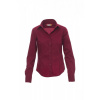 Košeľa PAYPER IMAGE LADY, bordeaux červená, XL