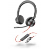 HP Poly headset Blackwire 8225 MS, adaptér USB-C/A, stereo 8X225AA