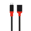 Tactical Pin4Fun adaptér USB-C/Lightning 0,1m Black/Red 8596311251733
