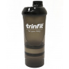 TRINFIT Shaker Black Smoke 600 + 350 ml