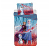 Chránič matraca - Protector matrace Jerry Fabrics 200 x 140 cm (Bavlnená posteľná bielizeň 140x200 Frozen Anna Elsa Sist)