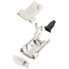 encitech DTSL09-LJSRG-T-DMS-W-K 6355-8040-31 sada D-SUB zásuvková lišta 180 ° Pólov: 9 spájkovaný 1 ks; 6355-8040-31