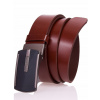 Opasok - Marconi Brown Belt, čierny - mužský produkt (Sepherské kožené remienok široké oranžové nohavice)