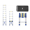PROFI teleskopický rebrík 1x10, výška 2,9 m, modrý