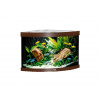Juwel Trigon LED 190 akvárium set rohový tmavo hnedý 98,5x70x60 cm, 190 l