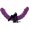 Fetish Fantasy Vibrating Double Delight Strap-On, pripínací obojstranný
