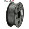 XtendLAN PETG filament 1,75mm strieborný 1kg (3DF-PETG1.75-SL 1kg)