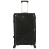 Cestovný plastový kufor čierny - Ormi Platon M čierna