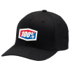 100% šiltovka Classic Flexfit, 100% (čierna)