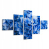 Polyptych Image Hydrangea Flowers Nature 3d 200x120 (Polyptych Image Hydrangea Flowers Nature 3d 200x120)