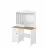 Písací stôl Veneti MABARUMA 110 x 52 x 76 cm biely, dub