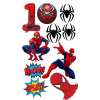 CUKROVÁ TLAČ jedlý obrázok na tortu Cukrová hmota SPIDERMAN AVENGERS + TEXT #23