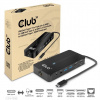 Club3D hub USB-C, 7-in-1 hub s 2x HDMI, 2x USB Gen1 Type-A, 1x RJ45, 1x 3.5mm audio, 1x USB Gen1 Type-C, 100W PD CSV-1595