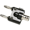 Fluke BP880 merací adaptér BNC zásuvka - banánikova zástrčka 4 mm stohovateľná čierna; 2150594