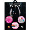 Reflexné nálepky Reflective Berlin Reflective Buttons - Candy uni