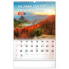 NOTIQUE Nástěnný Malebná zákoutí Slovenska s extra veľkým iom 33 x 46 cm 2025