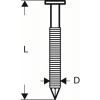 Bosch Klinec - páskovaný, s okrúhlou hlavičkou SN21RK 60RG 2,8 mm, 60 mm, pozinkované, ryhované 4000ks 2608200036