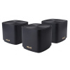 ASUS ZenWiFi XD4 Plus 3-pack black Wireless AX1800 Dual-band Mesh WiFi 6 System 90IG07M0-MO3C50