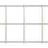 Zváraná sieť oceľová + žiarový zinok, priemer drôtu 6, oko 100x100, formát 2000x1000 mm