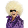 Parochňa - 60s - 70s AFRO MEGA JUMBO - blond, kučeravá, unisex