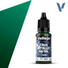 VALLEJO TRUE METALLIC 77.153 Zelená metalická akrylová airbrush farba 18 ml (VALLEJO 77.153 TRUE METALLIC METAL SHADE BEETLE GREEN / VERDE ESCARABAJO / 18ml / 0.6 fl.oz.)