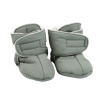 Voksi Baby Booties meadow green light grey 0-1y dětské botičky