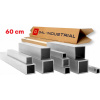 Hliníkový profil 30x30x3 mm 60 cm Štvorcová rúrka z hliníka EN6060 PA38