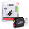 Axagon ADA-10, externá USB2.0 zvuková karta ADA-10