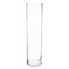 Vysoká Sklenená Cylindrická Váza 100cm