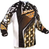 Fly Racing Kinetic Jersey white / gold M