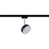 Paulmann Circle svietidlo pre lištové systémy (230 V) URail pevne zabudované LED osvetlenie 5 W LED čierna (matná), chróm; 96939