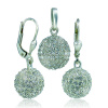Swarovski-Crystals Súprava guličku, Made with Swarovski crystals