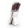 G21 Sada nožov Gourmet Steely 5 ks + nerez blok